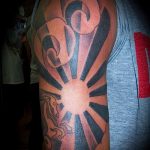 Tätowierung in von von Sonne - ein kühles Foto des fertigen Tätowierung auf 14072016 2