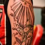 Napsugár tetoválás - fotó a hűvös kész tetoválásról 14072016 -ból 1