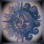 soleil et la lune tatouage - une photo fraîche du tatouage fini 14072016 1