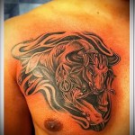 Bika állatöv jel tetoválás minták