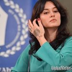 Снимка на татуировката на Тина Канделаки на ръката от 21.09.2018 №035 - Татуировка на Тина Кан -