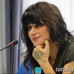 Снимка на татуировката на Тина Канделаки на ръката от 21.09.2018 г. №005 - Татуировка на Тина Кан -