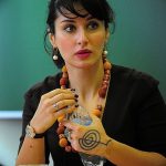 Снимка на татуировката на Тина Канделаки на ръката й от 21.09.2018 №020 - Татуировка на Тина Кан -