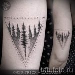 stablo tetovaža u trokutu - Primjer fotografije cool tetovaže na 14072016 1