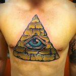 tetovaža trokuta s okom - Primjer fotografije cool tetovaže na 14072016 2