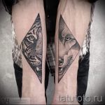 Tigar dans un tatouage trokut - Photo exemplaire d'un tatouage frais sur 14072016 1