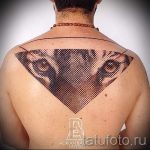 Tetovaža tigar u trokutu - Primjer fotografije cool tetovaže na 14072016 2