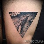 tetovaža kita u trokutu - Primjer fotografije cool tetovaže na 14072016 1