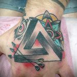 beskrajna tetovaža trokuta - foto primjer cool tetovaže iz 14072016 2