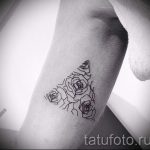 Tetovaža ruža u trokutu - foto primjer cool tetovaže iz 14072016 1