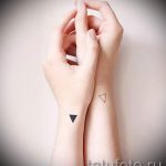 trokutasta tetovaža na zglobu - foto primjer cool tetovaže iz 14072016 1