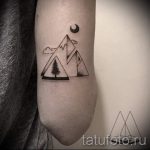 arbre de tatouage dans le trougao - Fotografija primjer d'un tatouage frais sur 14072016 2