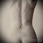 endlose Dreieck Tätowierung - Foto Beispiel eines kühlen Tätowierung auf 14072016 1