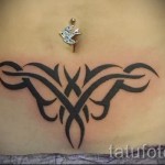 Muster auf dem Bauch Tattoo - Снимка Beispiel für die Auswahl von 28022016 2