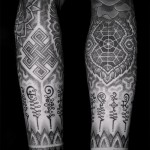 Черни шарки за татуировки - Пример за снимка за избор на 28022016 5