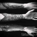 Tattoo geometrische Muster - Снимка Beispiel zur Auswahl 28022016 6