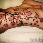 Tattoo-Muster auf seiner Hüfte-ein Foto-Modell für die Auswahl von 28022016 1