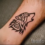 Wolf Tattoo -Muster - Снимка Beispiel für die Auswahl von 28022016 1