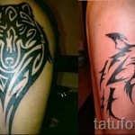Wolf Tattoo -Muster - Снимка Beispiel für die Auswahl von 28022016 4