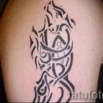 татуировка с вълчи модел - снимка пример за избор от 28022016 12