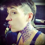 шарки на татуировка на врата - снимка пример за избор от 28022016 7