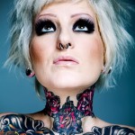 шарки на татуировка на врата - снимка пример за избор от 28022016 11