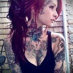 шарки на врата на татуировката - снимков пример за избор от 28022016 12