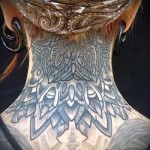 шарки на татуировка на врата - снимка пример за избор от 28022016 18