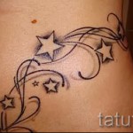 Muster auf dem Bauch Tattoo - Снимка Beispiel für die Auswahl von 28022016 1