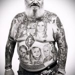 Es sieht aus wie eine Tätowierung in seinem Alter - ein Beispiel für ein Foto 01082016 12