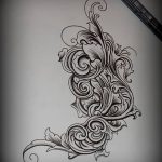 fotó Barokk tetoválás kelt 09.02.2018 №031 - Barokk tetoválás -