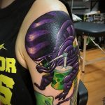 снимка Cyberpunk татуировка 15.12.2018 №170 - Cyberpunk татуировка -