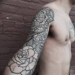 Photo Tattoo linework od 17.08.2018. №118 - Laytvork tattoo -
