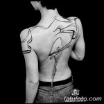 Photo Tattoo linework od 17.08.2018 №171 - tattoo laynvork -