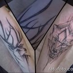 Photo Tattoo linework od 17.08.2018 №272 - tattoo laynvork -