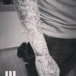 Photo Tattoo linework od 17.08.2018. №104 - Laytvork za tetovaže -