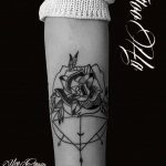 Photo Tattoo linework od 17.08.2018. №109 - lajner tetovaža -