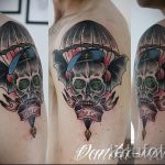 готина версия на татуировка за въздушнодесантните сили - снимка 3102 tatufoto.ru