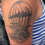 татуировка въздушно разузнаване - снимка пример татуировка 8236 tatufoto.ru