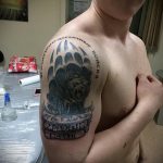 татуировка на въздушно -десантни сили с мечка 1251 tatufoto.ru