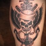 Татуировка въздушни специални сили - снимка пример татуировка 7258 tatufoto.ru