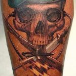 татуировка на специални сили във въздуха - снимка пример за татуировка 10261 tatufoto.ru