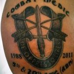 Татуировка въздушни специални сили - снимка пример татуировка 14265 tatufoto.ru