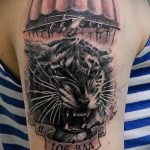 татуировка на тигър - снимка пример татуировка 1270 tatufoto.ru