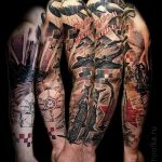 снимка тат във въздуха - вариант на снимка на татуировка специални сили във въздуха - снимка 12367 tatufoto.ru