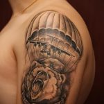 снимка на въздушно -десантни сили Тат - вариант на снимка на татуировка специални части на ВДВ - снимка 14369 tatufoto.ru