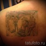 снимка на въздушно -десантните сили на тат - вариант на снимката на татуировката на специалните сили - детайли 19374 tatufoto.ru