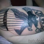 снимка на въздушно -десантни сили тат - вариант на снимка на татуировка специални сили - детайли - снимка 40389 tatufoto.ru