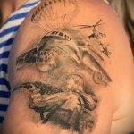 снимка на въздушно -десантни сили тат - вариант на снимка на татуировка специални сили - детайли - снимка 47394 tatufoto.ru