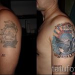 снимка на въздушно -десантните сили на тат - вариант на снимката на татуировката на специалните сили - детайли - снимка 62406 tatufoto.ru